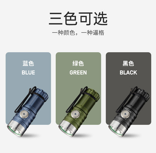 Mini Tactical aluminum flashlight