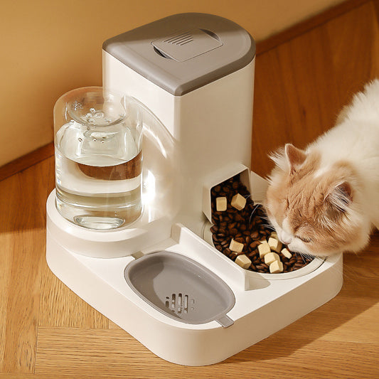Smart cat feeder water dispenser cat bowl